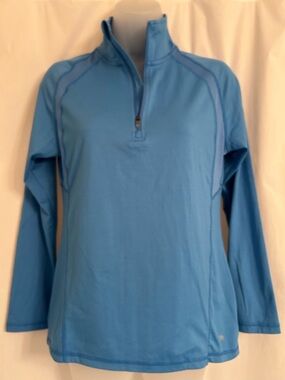 Champion Sky Blue Half-Zip Athletic Pullover